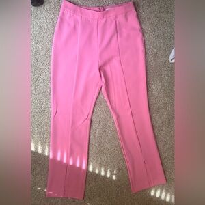 Precious Pink Pants with ankle slits. NWT, DO+BE size Medium. $25